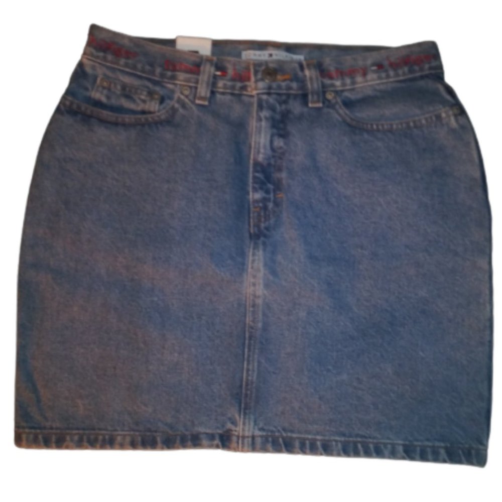 Tommy Hilfiger Denim Skirt NWT Size 8 - Picture 12 of 12